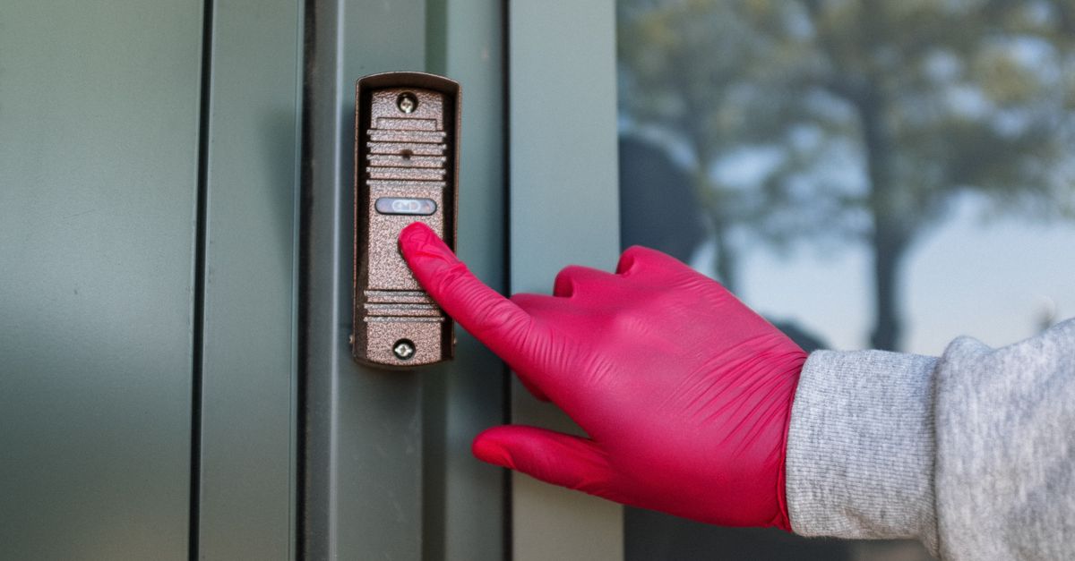 locksmith unlocking front door — Parsippany Locksmith